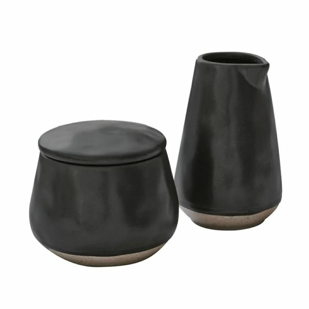 Sucrier et petit pot à lait Biarré