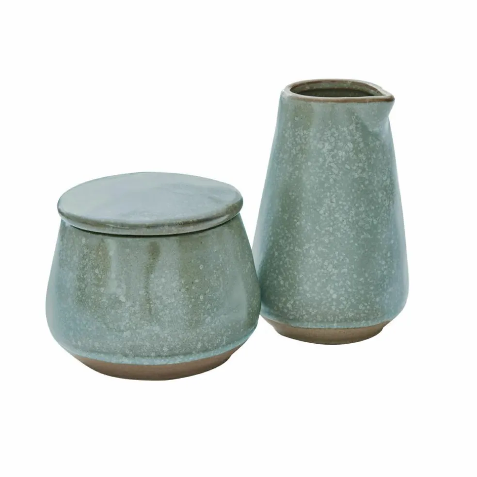 Sucrier et petit pot à lait Biarré