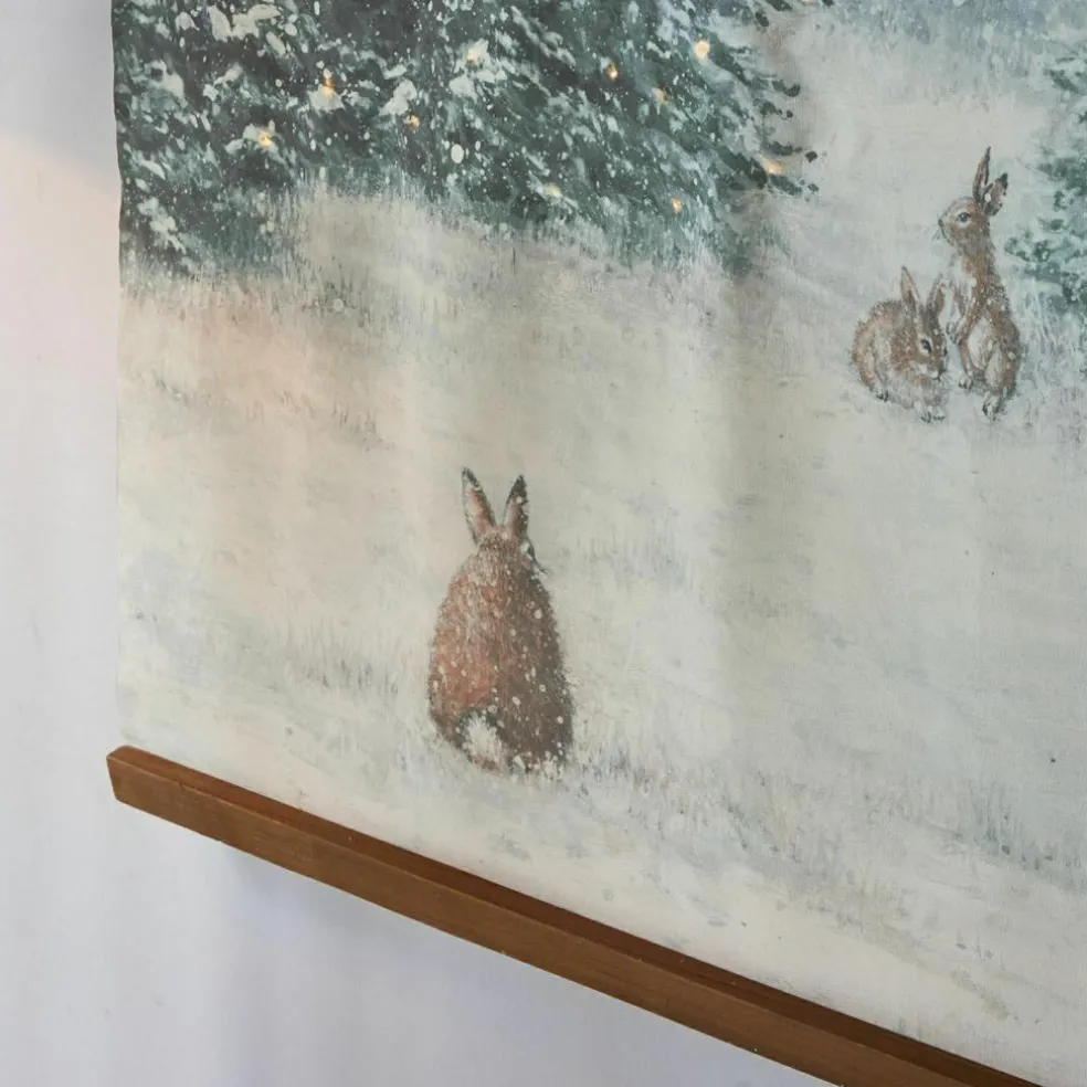 Toile avec LED Orpique